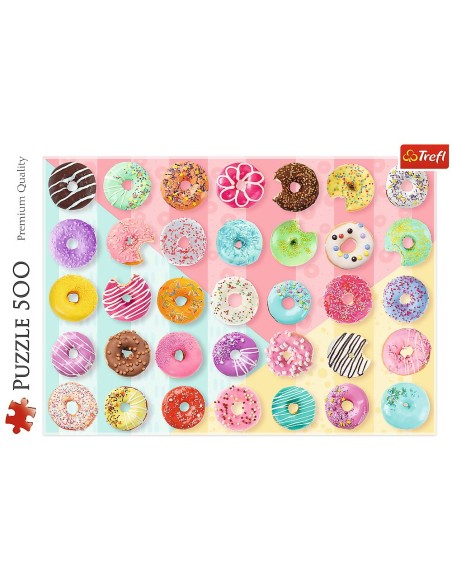 PUZZLE TREFL 500  O COLECTIE DE GOGOSI