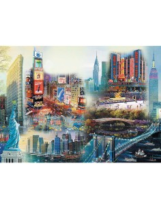 PUZZLE TREFL DIN LEMN 1000 PIESE NEW YORK 2