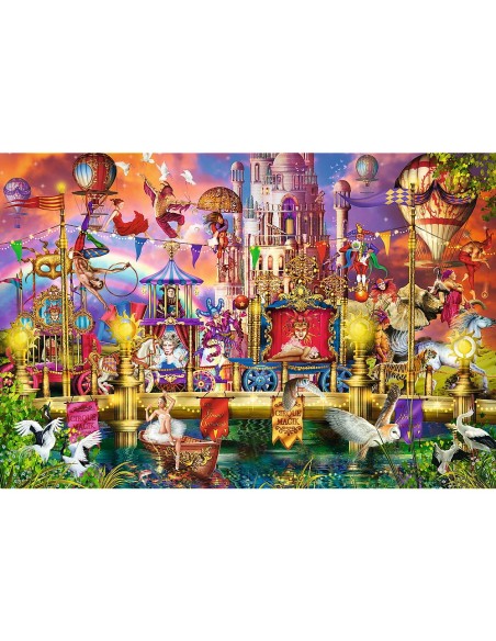 PUZZLE TREFL DIN LEMN 500+1 PIESE LUMEA MAGICA
