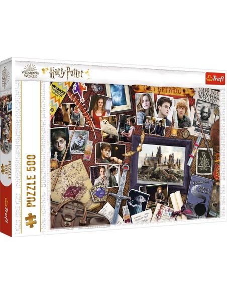 PUZZLE TREFL 500 HARRY POTTER - MEMORIILE DE LA HOGWART