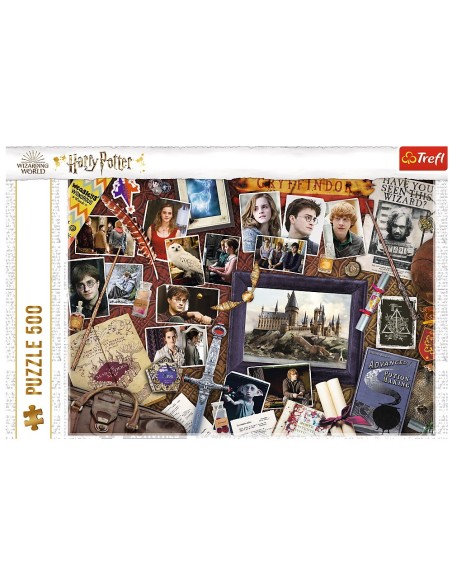 PUZZLE TREFL 500 HARRY POTTER - MEMORIILE DE LA HOGWART