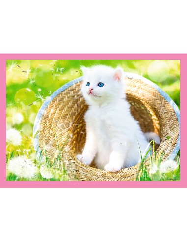 PUZZLE TREFL 4IN1 PISICUTELE DRAGALASE