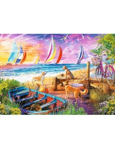 PUZZLE TREFL UFT 1000 BARCILE PE MARE 2