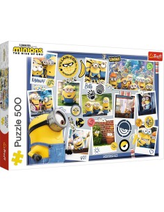 PUZZLE TREFL 500 MINIONII COLECTIA FOTO