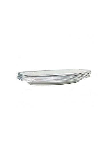 Platou din aluminiu oval 550,10/set