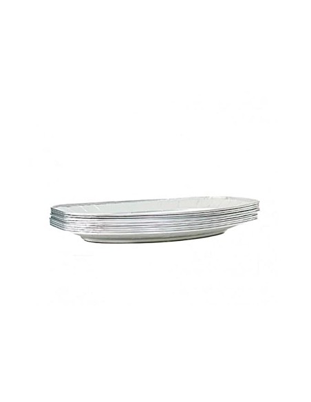Platou din aluminiu oval 550,10/set