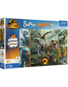 PUZZLE TREFL PRIMO SUPER SHAPE XXL 160 JURASSIC WORLD...