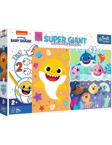 PUZZLE TREFL PRIMO  SUPER GIANT 15 BABY SHARK