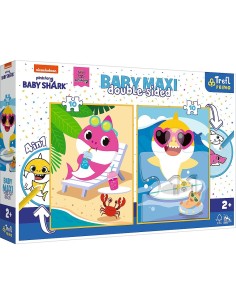 PUZZLE TREFL PRIMO BABY MAXI 2X10 BABY SHARK