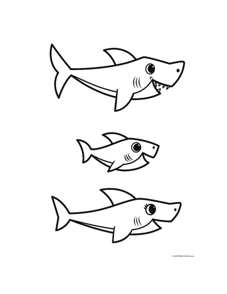 PUZZLE TREFL PRIMO BABY MAXI 2X10 BABY SHARK
