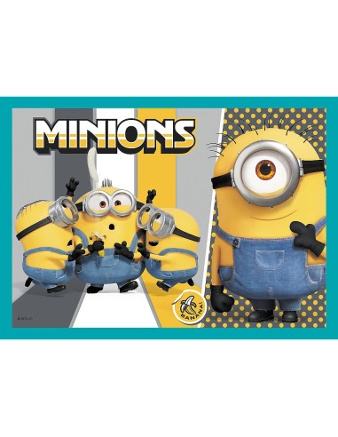 PUZZLE TREFL MINIONS 4IN1 LUMEA FERICITA A...