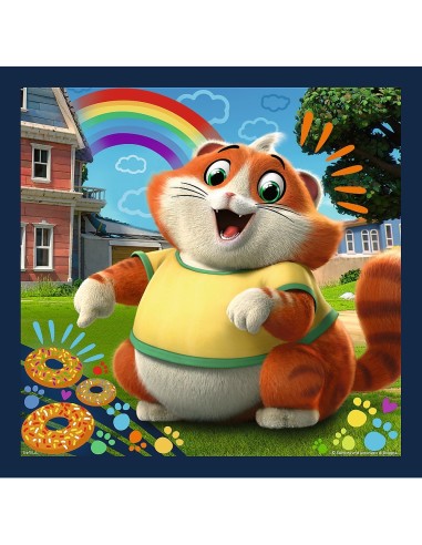 PUZZLE TREFL 3IN1 44 CATS PISICILE DRAGALASE