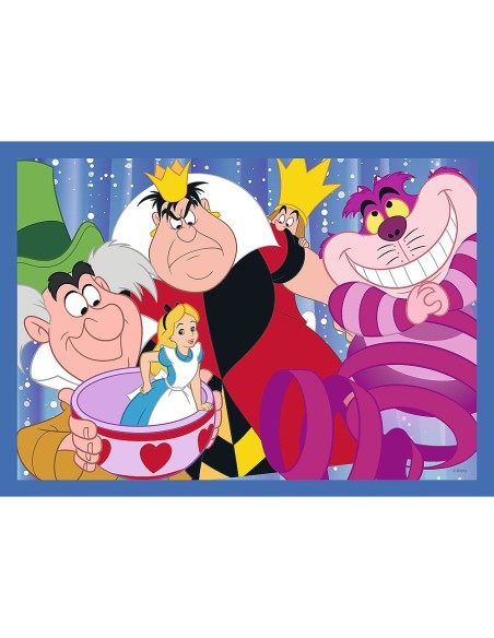 PUZZLE TREFL DISNEY 4IN1 MINUNATA LUME DISNEY