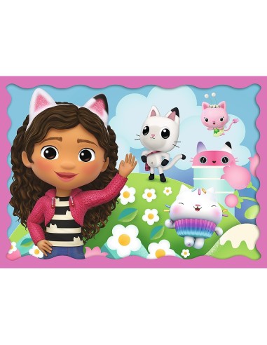 PUZZLE TREFL 4IN1 GABBYS DOLLHOUSE AVENTURILE...