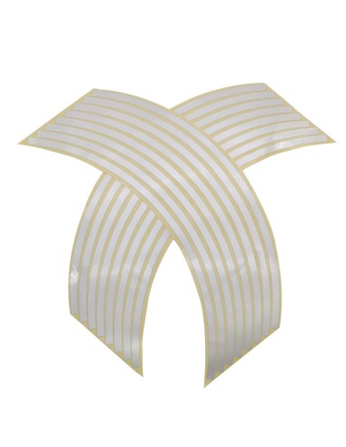 Set 16 inele din autocolant pentru jante...