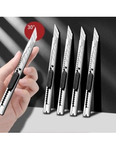 Cutit - cutter metalic standard de 9mm, varf la 30 grade