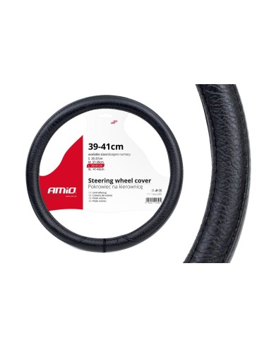 Husa volan neagra SWC-16-L (39-41cm)