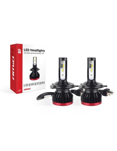 Becuri auto LED BF Series AMiO compatibil H4,...