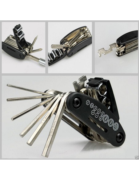 Set de chei pentru reparatie biciclete 16in1, AVX-RW8A