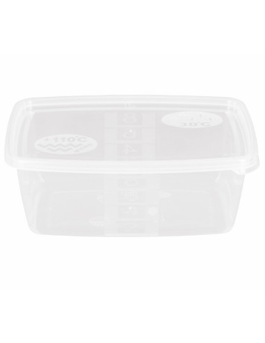 Cutie alimentara gradata, capac inclus, 800 ml,...