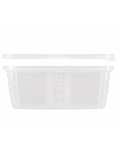 Cutie alimentara gradata, capac inclus, 800 ml,...