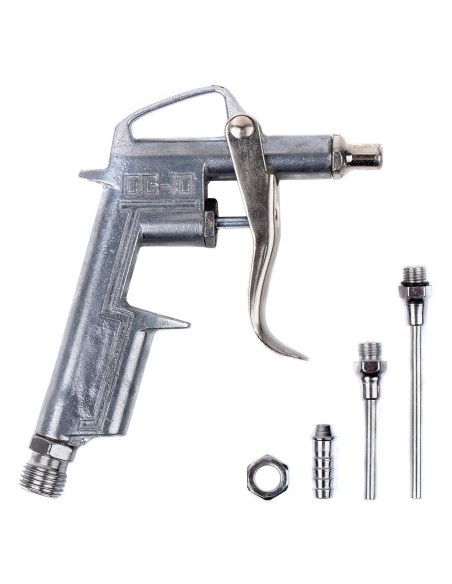 Pistol de suflat cu 2 cuplaje si 3 duze, PT-14