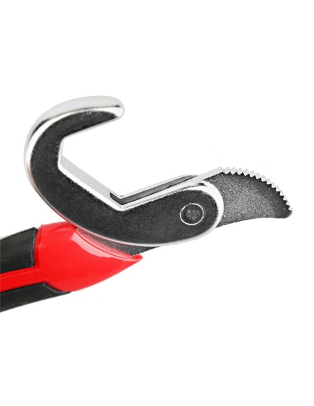 Set 2 chei universale multifunctionale de tip "carlig", din metal rezistent, 9-32mm, AVX-AG476A