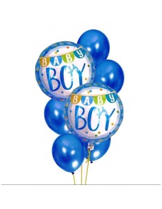 Set 7 buc. baloane pentru Zi de Nastere Baieti, culoare...