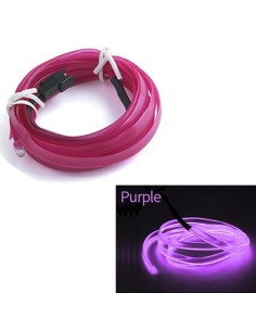 Fir Neon Auto "EL Wire" culoare Mov, lungime 1M,...