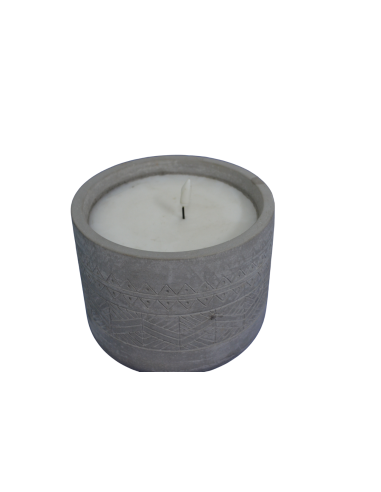 Candela piatra LED, 20x8 cm