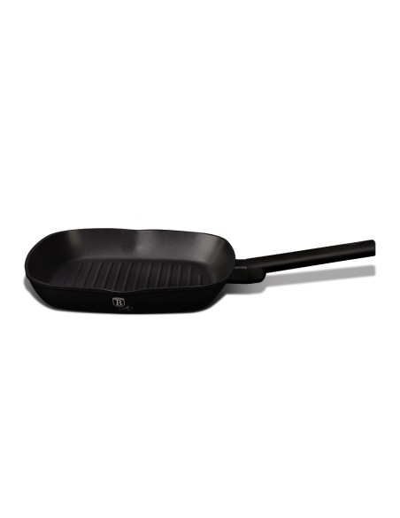 Tigaie grill 28 cm, Berlinger Haus Titan, Negra, BH 7092