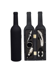 Set Cadou "Accesorii Vin in forma de Sticla, 6in1"...
