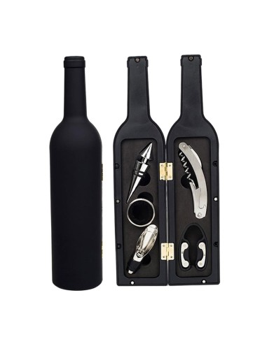 Set Cadou "Accesorii Vin in forma de Sticla,...