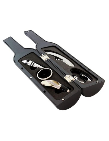Set Cadou "Accesorii Vin in forma de Sticla,...