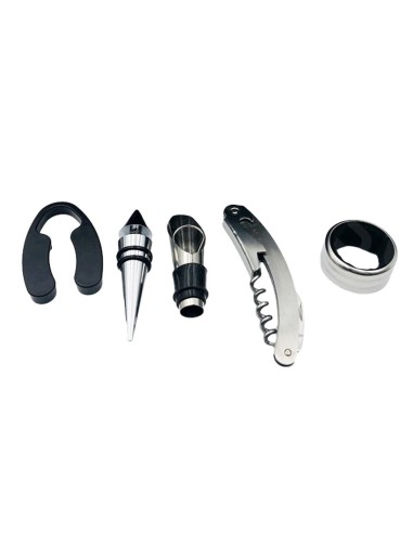 Set Cadou "Accesorii Vin in forma de Sticla,...