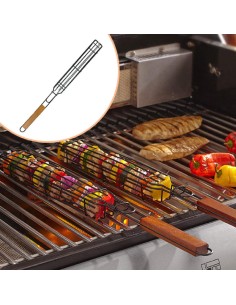 Ustensila de tip "cos" cu maner pentru preparat legume la... 2