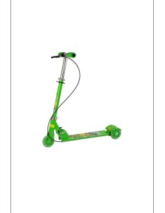 Trotineta pentru copii cu 3 roti LED si frana de mana,... 2