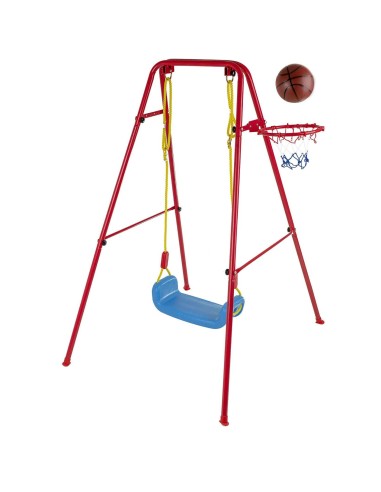 Set de gradina 3in1 pentru copii, Leagan + Cos...