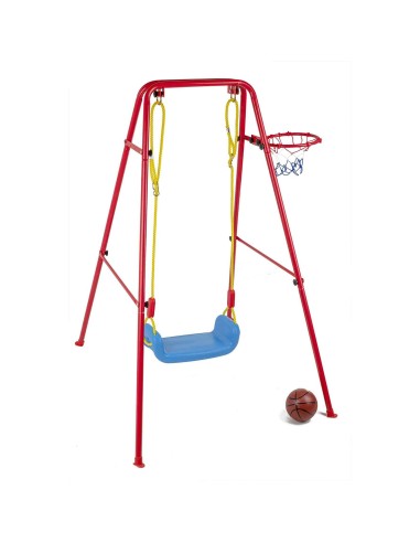 Set de gradina 3in1 pentru copii, Leagan + Cos...