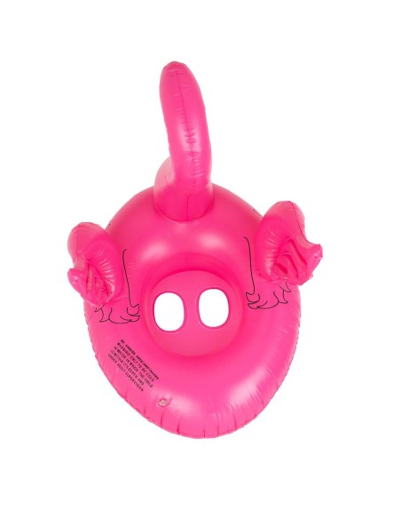 Saltea gonflabila (colac) pentru copii model Flamingo, dimensiune 66 x 47 cm