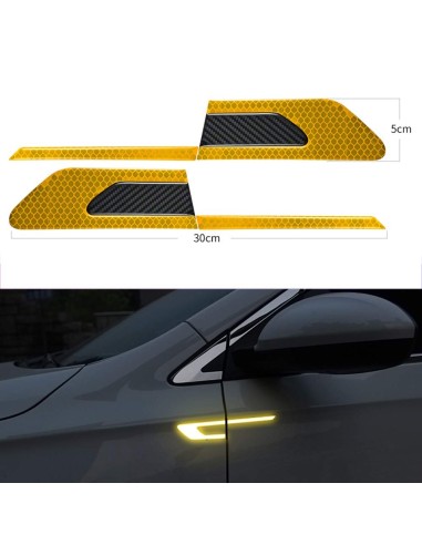 Set 2 stickere reflectorizante BUMERANG cu...