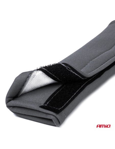 Set 2 perne de protectie pentru centura, culoare Antracit