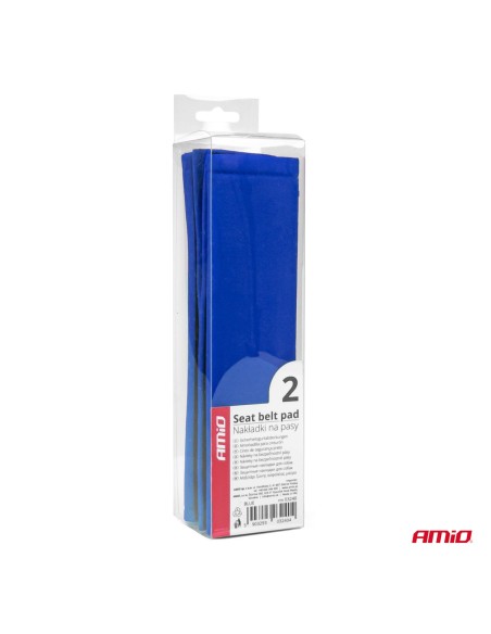 Set 2 perne de protectie pentru centura, culoare Albastra