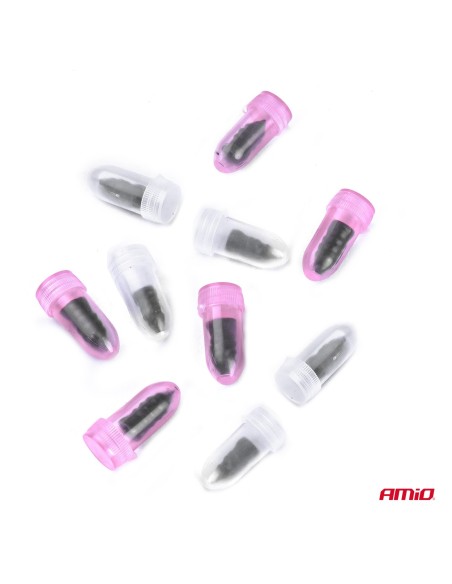 Set 10 stifturi vulcanizatoare pentru repararea rapida a anvelopelor (kit reparatie pana)