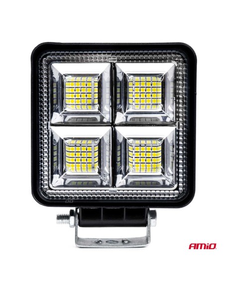 Proiector LED pentru Off-Road, ATV, SSV, putere 192W, culoare 6500K, tensiune 9-36V, dimensiuni 110 x 110 x 35 mm