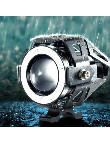 Proiector LED cu Lupa, Angel Eye ALB si Devil...