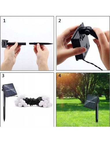 Ghirlanda Magica Luminoasa de exterior cu 50...