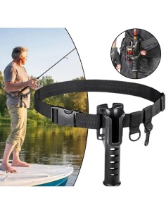 Centrura de pescuit ajustabila, cu suport pentru undita... 2