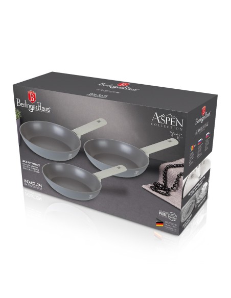 Set de tigai, din 3 piese, Berlinger Haus, Aspen Collection, BH 7075