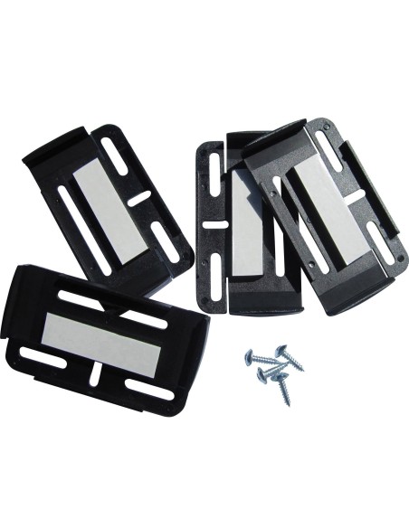 Set suporti placute inmatriculare "INVIZIBILI" (4 piese/set)